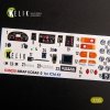 KELIK K35020 KOZAK-2 UKRAINIAN MRAP 3D DECALS FOR ICM KIT 1/35
